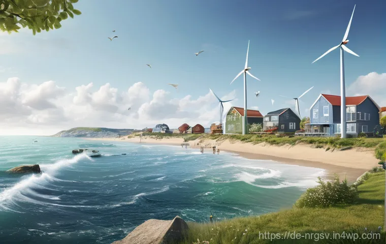 해양 재생에너지의 리더십 및 거버넌스 - **Prompt 2: Innovative Wave and Tidal Energy Technologies**
    "A dynamic image showcasing cutting-...